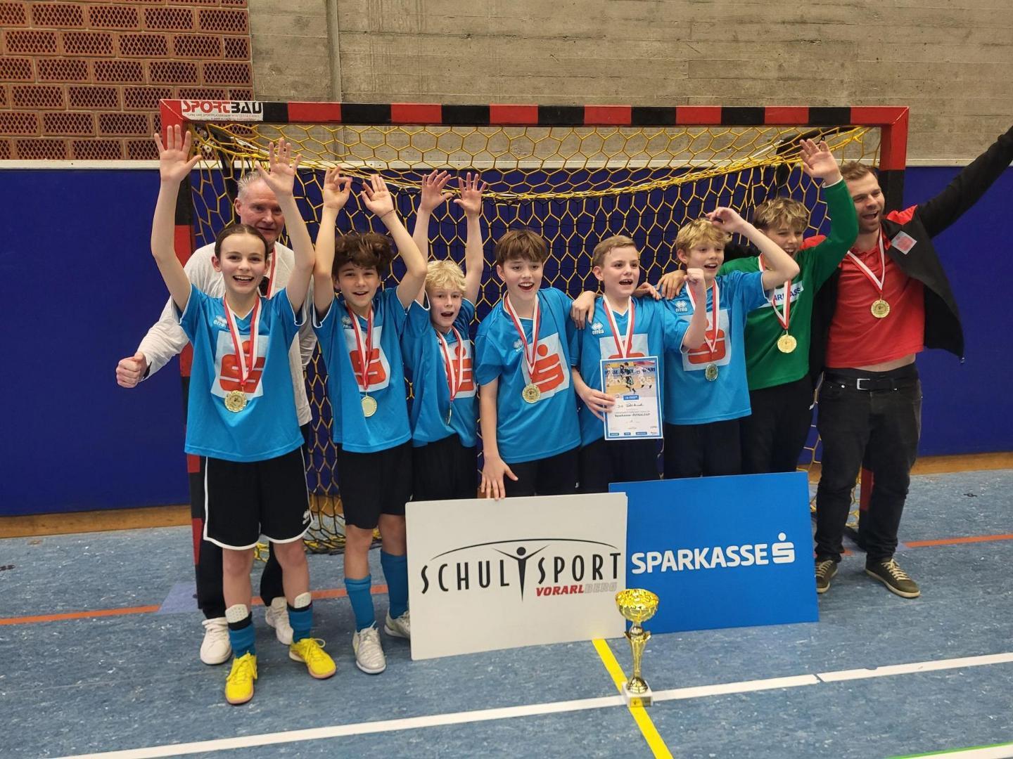 Sparkasse Futsalcup: Schüler:innen beim Bewerb